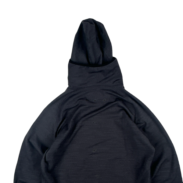 Vollebak Lightweight Hooded Mid Layer Ninja Fleece - Medium