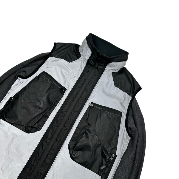 Stone Island 2017 Garment Dyed Plated Reflective 3 in 1 Jacket - Large