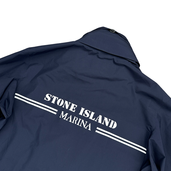 Stone Island Marina 2017 Tank Shield Featuring Multi Layer Fusion Technology Long Jacket - Large