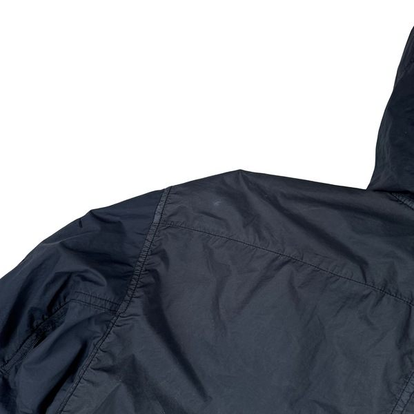 Stone Island 2022 Navy Shadow Project HD Pelleovo Cotton TC Navy Glass Jacket - Large