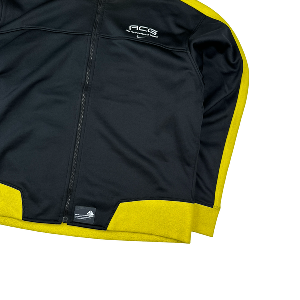 ACG Nike Spellout All Conditions Gear Yellow Detailing Zip Up Jacket - XL