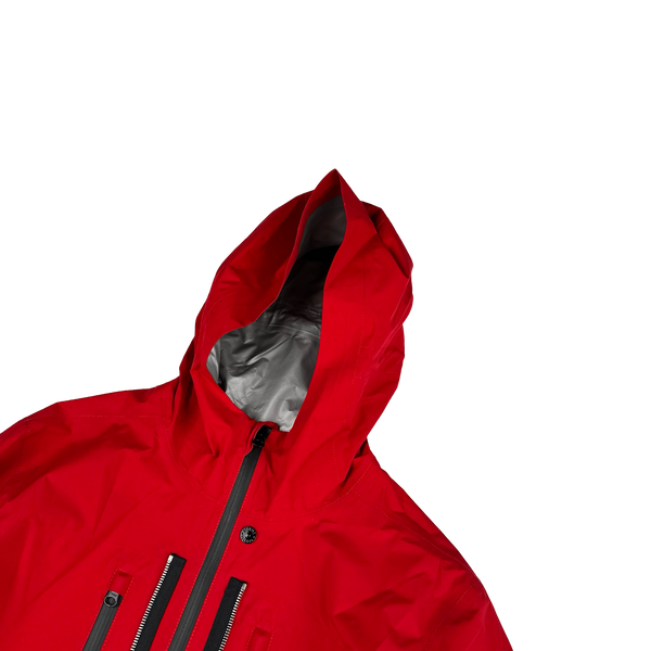 Stone Island 2020 Red Shadow Project Gore Tex Paclite Jacket - Medium