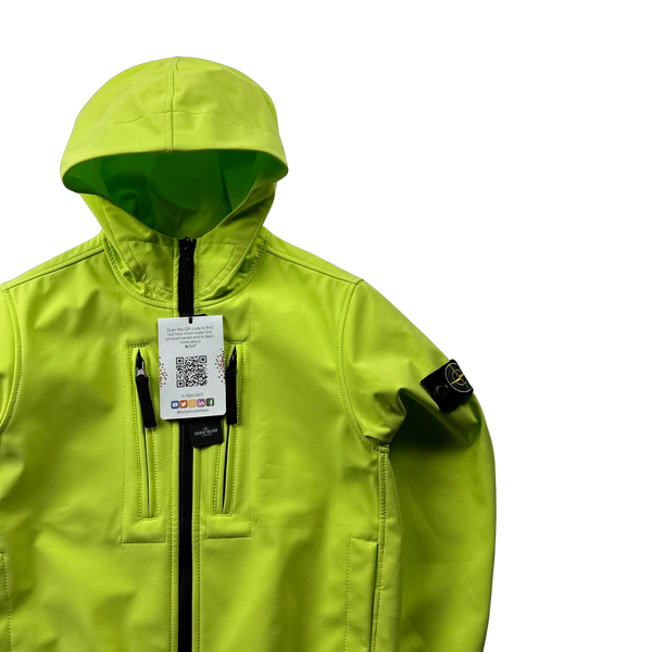 Stone Island 2022 Green Soft Shell Juniors Jacket - Age 10