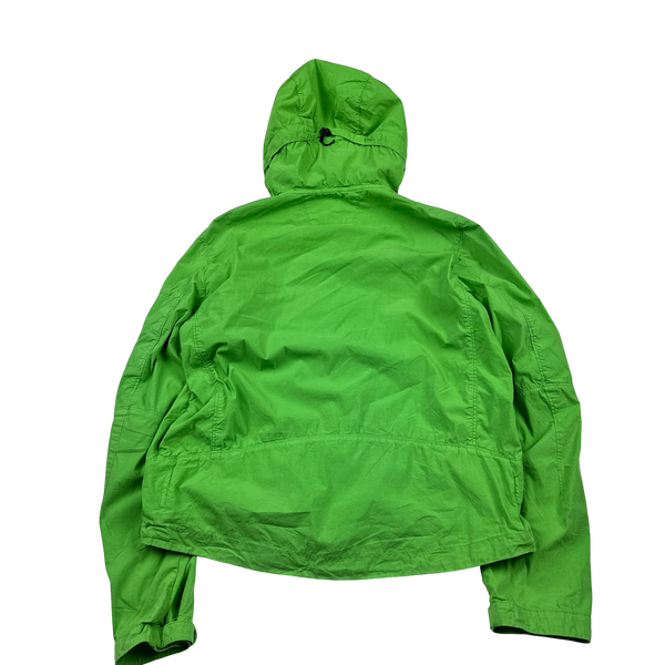 CP Company 50 Fili Green Hooded Jacket - Large