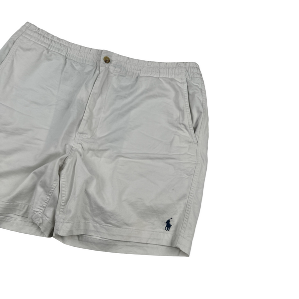 Ralph Lauren White Cotton Shorts - XL