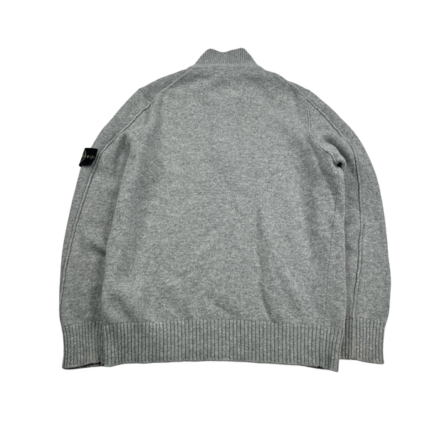 Stone Island 2012 Grey High Neck Pullover Knit - XXL