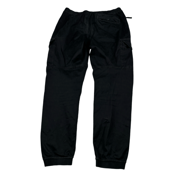 Stone Island 2020 Black RE T Cargo Trousers - 34"