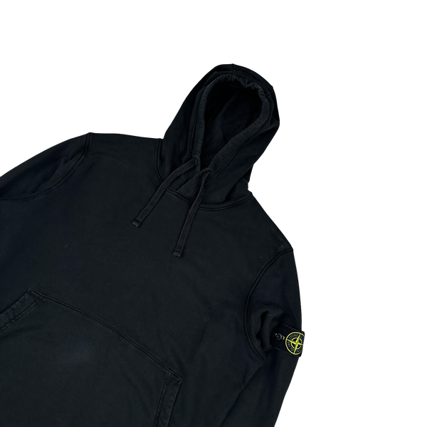Stone Island 2021 Black Pullover Hoodie - XL
