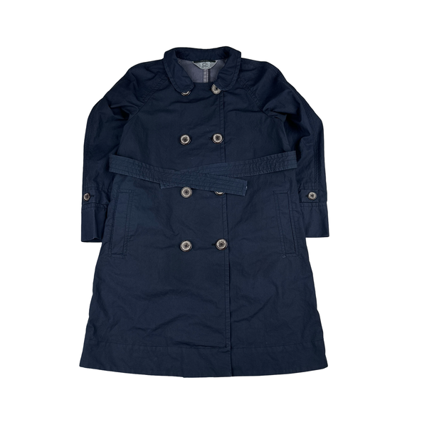CP Company 2009 Navy Nylon Trench Coat - XS
