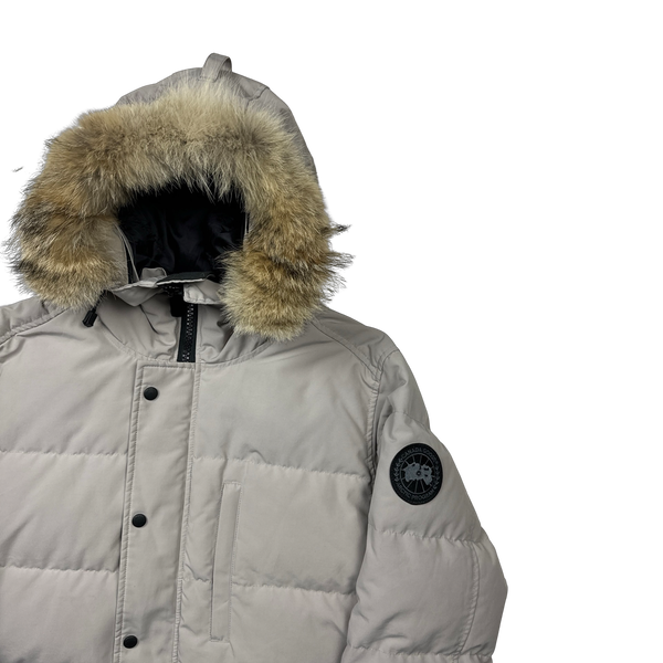 Canada Goose Rare Black Label Limestone Carson Parka Jacket - XL