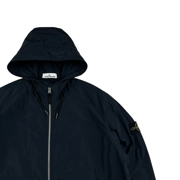 Stone Island 2021 Black Micro Reps Parka Jacket - 3XL