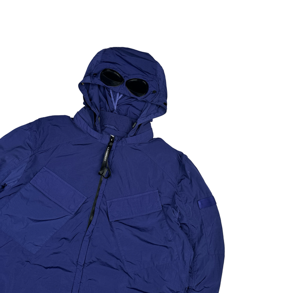 CP Company Blue Chrome Goggle Lightweight Jacket - XL
