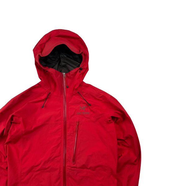 Arcteryx Red Gore-Tex Sample Waterproof Jacket - Medium