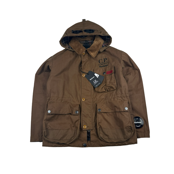 CP Company Barbour ミリタリージャケット ブラウン C.P. Company - CP Company Barbour ミリタリージャケット ブラウンの