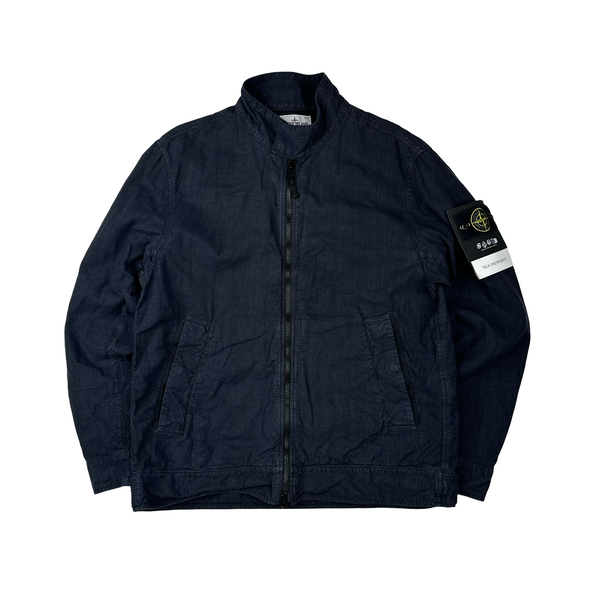 Stone Island 2024 Tela Lino Nylon TC Jacket - Large