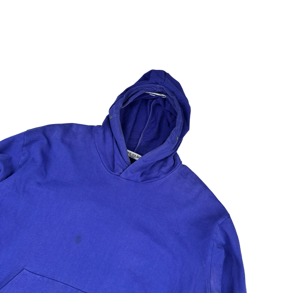 Stone Island 2007 Blue Hooded Pullover Jumper - XXL