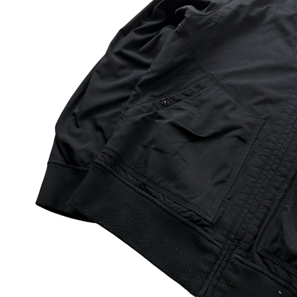 Stone Island 2012 Black Fleece Lined Soft Shell R Jacket - XL