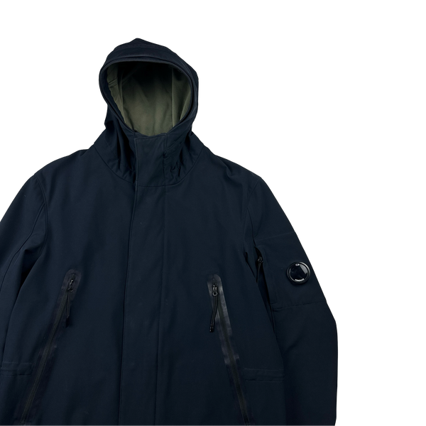 CP Company Navy Fishtail Soft Shell Parka XL – Mat's Island