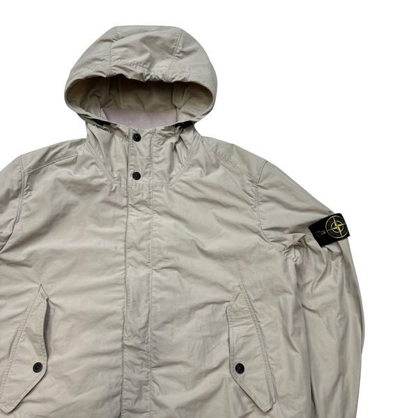 Stone Island 2015 Beige Micro Reps Jacket - Large – Mat