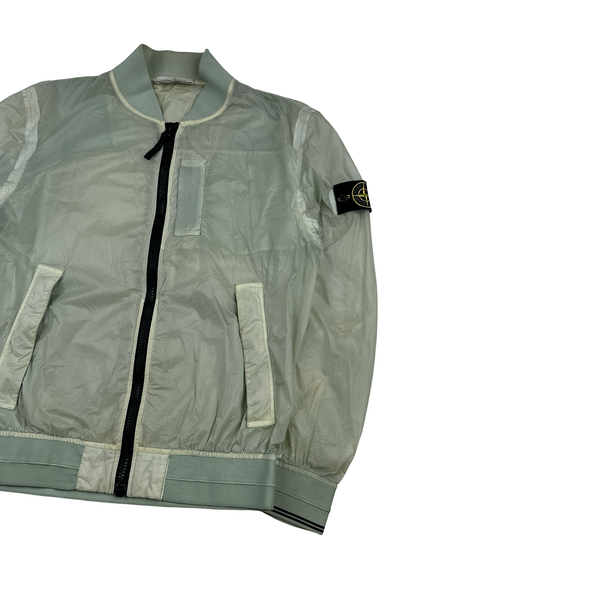 Stone Island 2015 Light Green Hyperlight Summer Jacket - Medium