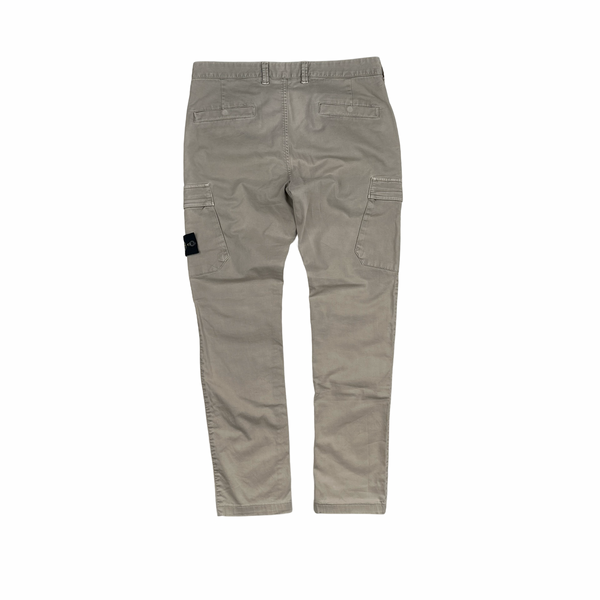 Stone Island 2018 Beige SK Fit Cargos - Medium
