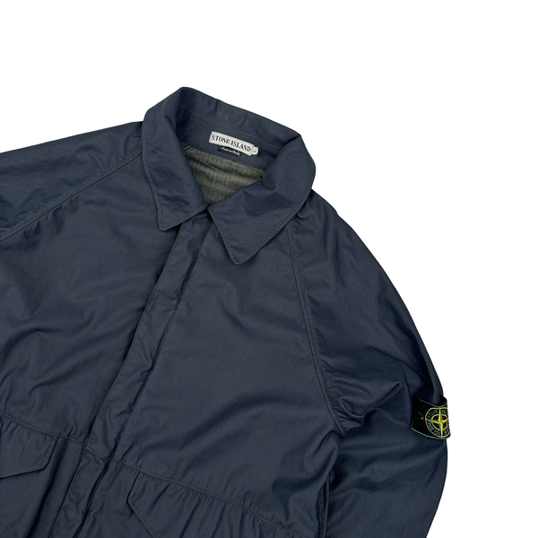 Stone Island 1997 Vintage Navy Nylam Jacket - Large