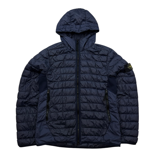 Stone island navy puffer jacket 2025