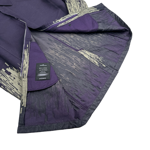 Stone Island 2017 Big Loom Jacquard Shadow Project Trench Jacket