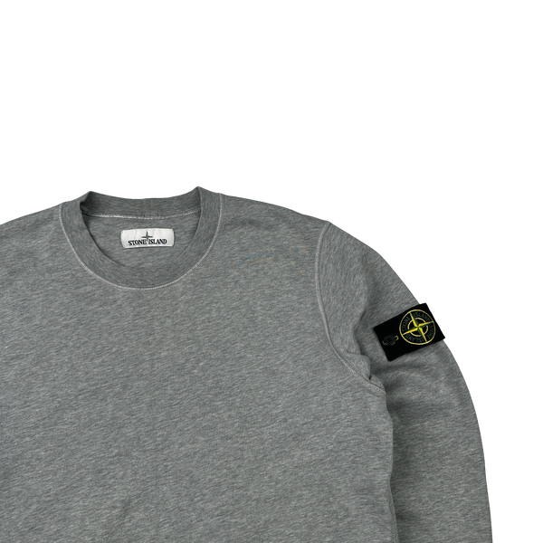 Stone Island 2020 Grey Crewneck Sweatshirt - Medium