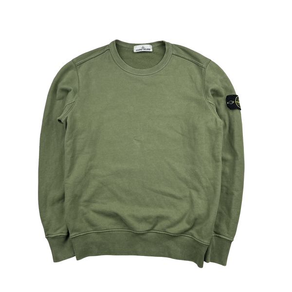 Stone Island 2017 Green Sweatshirt Crewneck - Small