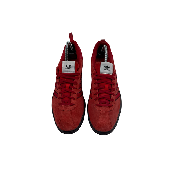 CP Company x Adidas Red Samba Trainers - UK 9