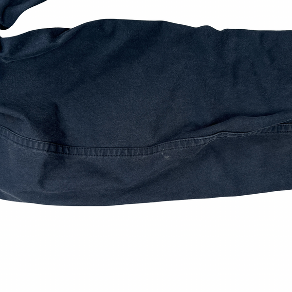 Stone Island 2020 Navy Cotton Cordura Centre Badge Field Jacket - Small