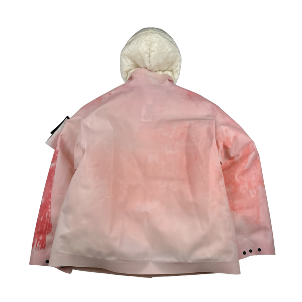 Stone Island 2023 Plaster Special Process Poly Strata Down Lined Ice Jacket - Medium