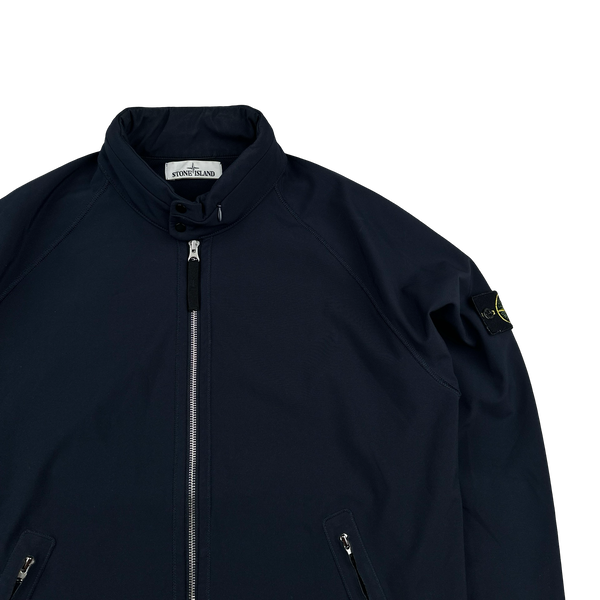 Stone Island 2018 Dark Navy Light Soft Shell R Jacket - Large