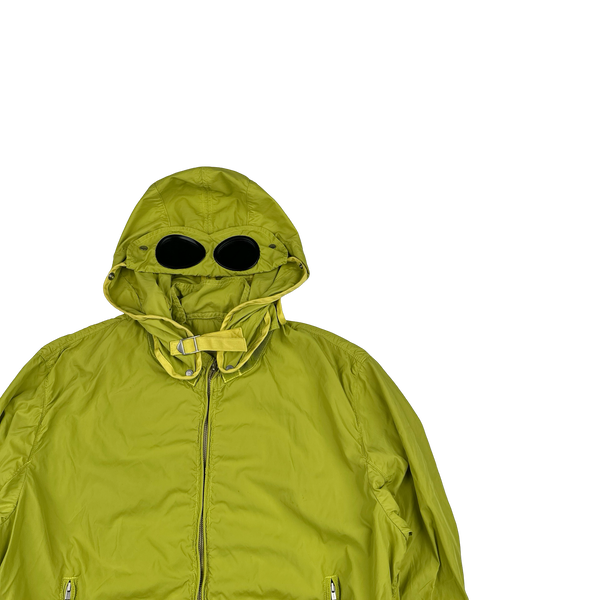 CP Company 2009 Lime Nylon Goggle Jacket - XL