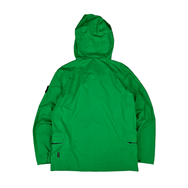 Stone Island 2021 Green Ripstop Gore-Tex Product Technology Paclite Jacket - Medium