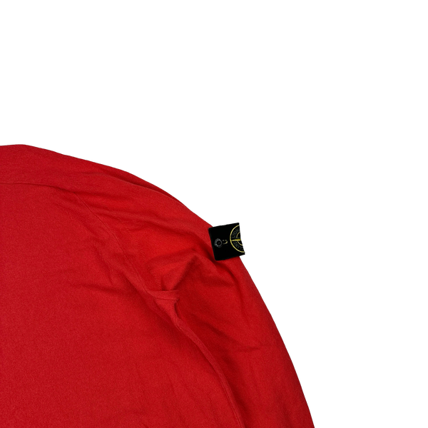 Stone Island 2019 Red Lightweight Knitted Crewneck - XXL
