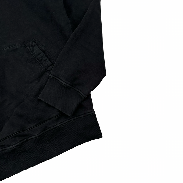 Stone Island 2022 Black Pullover Cotton Hoodie - XL