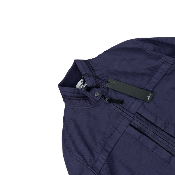 Stone Island 2014 Indigo 3D Cotton Tela Jacket - Large