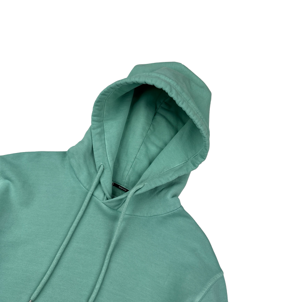 CP Company Teal Spellout Pullover Hoodie - XS