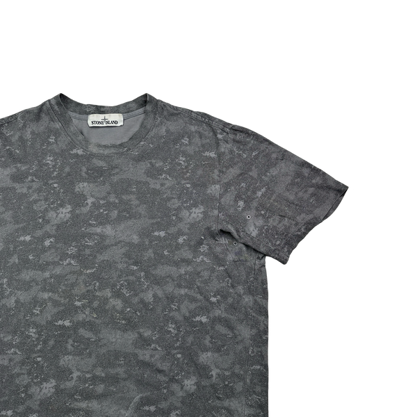 Stone Island 2016 Grey Camo Cotton T Shirt - XL