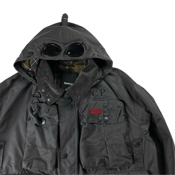 CP Company x Barbour Multi Pocket 500 Mille Waxed Jacket - XL