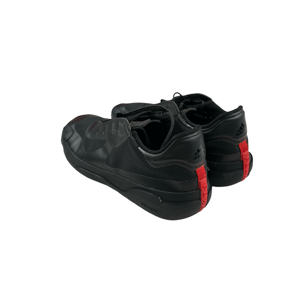 Prada X Adidas Black Red Tab Luna Rossa Trainers - UK 7 1/2