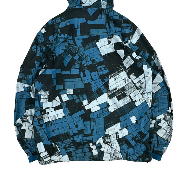 CP Company 50 Fili Patterned Camo Hooded Jacket - Large