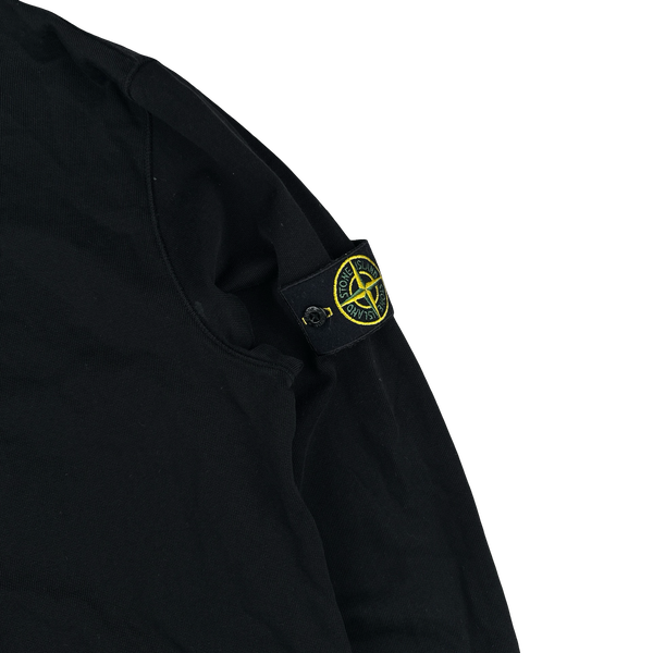 Stone Island 2010 Black Cotton Crewneck Sweatshirt - XL