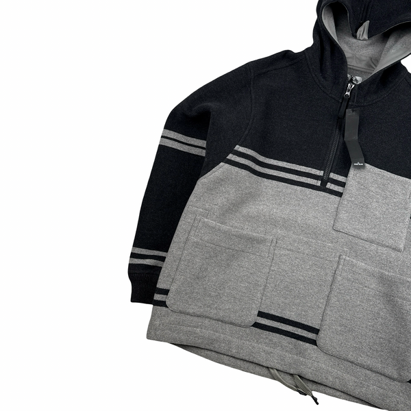 Stone Island 2019 Panno Jaquard Pullover Wool Jacket - Large