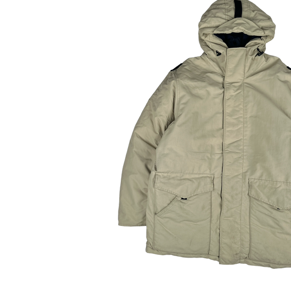 Armani Jeans 2000's Heavyweight Down Filled Long Puffer Jacket - Small