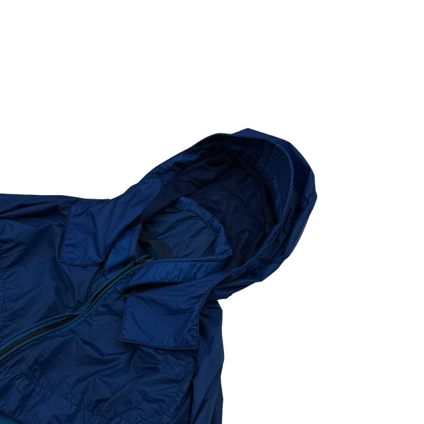 Stone Island x Nike Blue Hyperlight Membrana Windrunner Jacket - Small