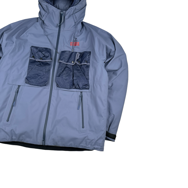 CP Company Lilac Goretex Infinium Waterproof Down Liner Jacket - XL