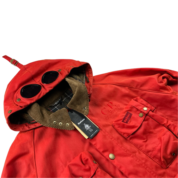 CP Company x Barbour Multi Pocket 500 Mille Waxed Jacket - XL